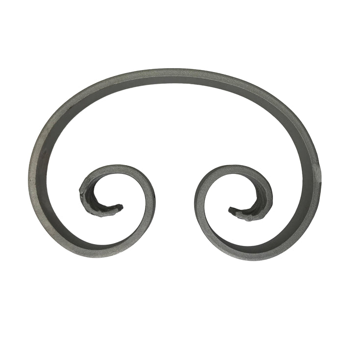 C-Krul 165x110mm uit strip 20x6mm