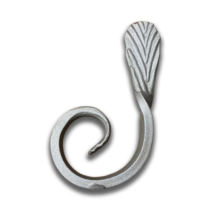 J-Krul 115x60mm uit strip 12x6mm (Links)
