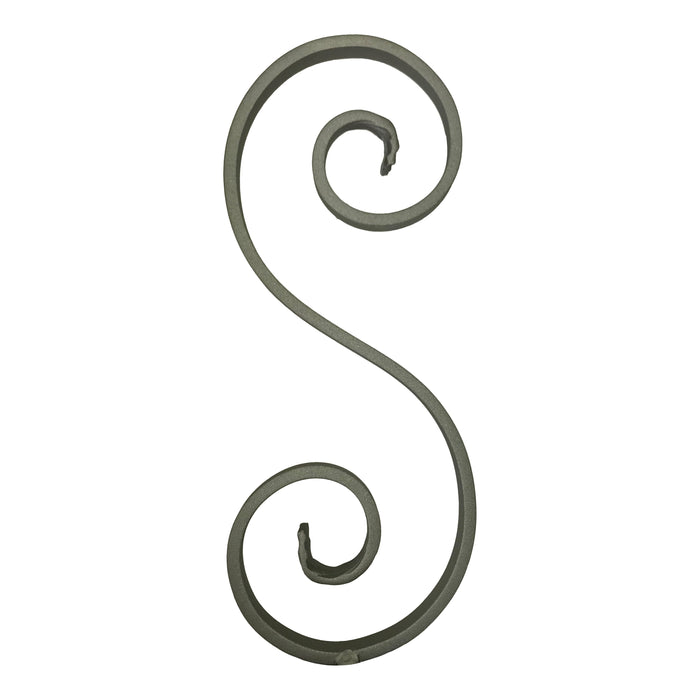 S-Krul 285x110mm uit strip 12x6mm