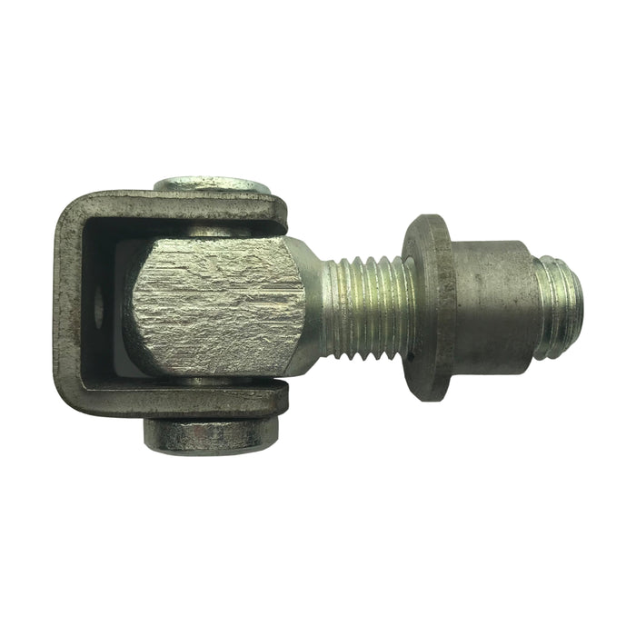 Stalen scharnier M20x45 (stalen beugel en moer, rest elvz)