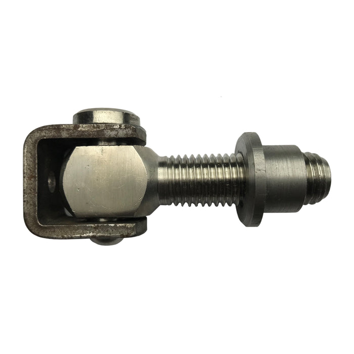 Rvs scharnier M20x60 (stalen beugel en moer)